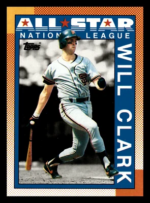 1990 Topps Will Clark All-Star #397 Centered Mint - Image 1 of 2