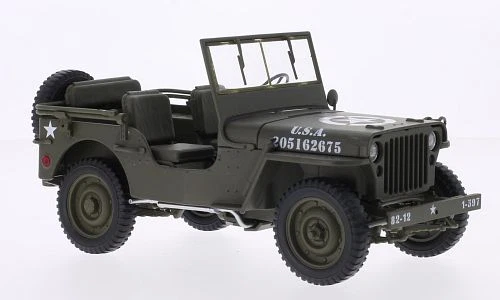 Welly Jeep Willys Olive US Army 1:18 - Image 1 of 1
