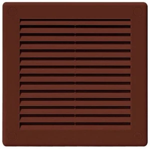 Grille d'aération plastique marron variété de tailles 200 x 300 mm - Photo 1/1