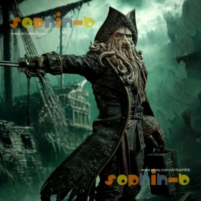 Davy Jones Pirates Resin 1:6 Model Kit Unpainted 3d Printed GK Statue Figure - Image 1 of 4