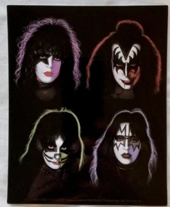 Kiss The Solo Alben Aufkleber/Sticker Lizenziert Kiss Neu 4" x 5" - Bild 1 von 3