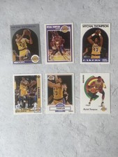 Mychal Thompson Lakers 1988-93 Fleer Skybox Upper Deck NBA Hoops 6 Card Lot Klay