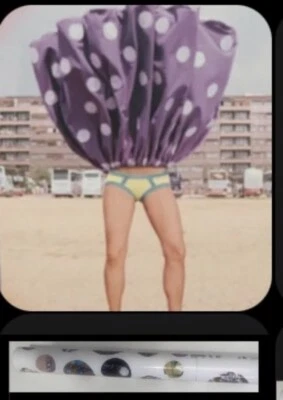 IKEA 2016 Art Event Poster 35” Sundress Dress UP,Girl Boyshorts Skateboard Print - Image 1 of 4