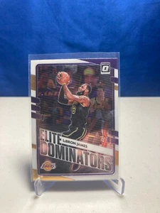 2020-21 Donruss Optic LeBRON JAMES Elite Dominators Los Angeles Lakers - Picture 1 of 2