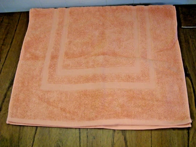 NEW Wamsutta Micro Cotton Bath Mat NEW 34" x 21" Coral - Image 1 of 2