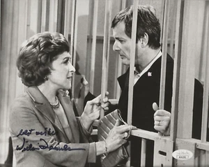 William Daniels REAL SIGNED Photo JSA COA Knight Rider KITT Nancy Walker Show - Picture 1 of 2