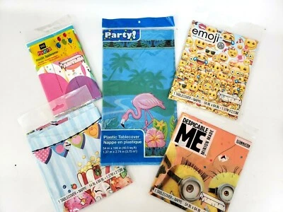 Sold individually Plastic Table Cover Birthday Party Supplies Decoration Emoji - Image 1 of 4