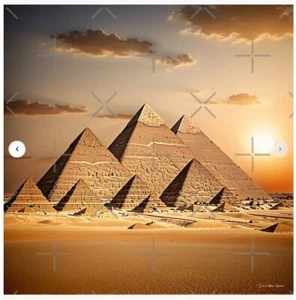 Pyramid Power Poster - 33.1" x 33.1" - Semi Gloss - Picture 1 of 2