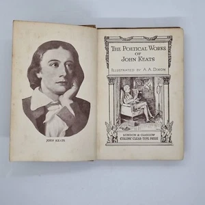 The poetical works of John Keats - Illust. A. A. Dixon - Collin's Clear - Picture 1 of 5