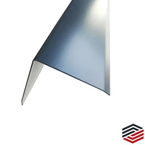 Alu Winkel Anthrazit 3-FACH Kantenschutz Dachblech 2 Meter ANTHRAZIT/NATUR 0,8mm - Bild 1 von 6