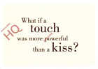 Picture Postcard-:Advertising, Garnier Respons, Touch More Powerful Than a Kiss