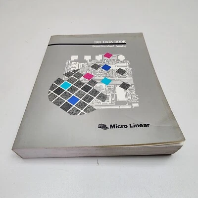 Micro Linear Semi-Standard Analog 1991 Data Book - Image 1 of 4