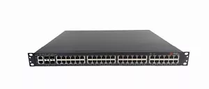 Brocade ICX6450-48P 48-Port Gigabit PoE+ Switch 4 x 10GB Enable ports - Photo 1/1