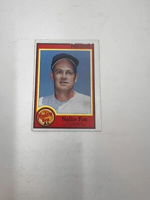 #13 Nellie Fox 1987 Topps Nestle All Time Dream Team Chicago White Sox - Image 1 of 2