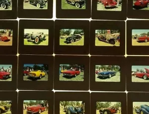 Auto Show 1987-88 Kodak Kodachrome Dia Lot (139) Ferrari De Tomaso Ford GT40 - Bild 1 von 23