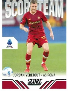 PANINI SCORE SERIE A 2021-2022 CARD SCORE TEAM N. 13 VERETOUT (ROMA) - Picture 1 of 2