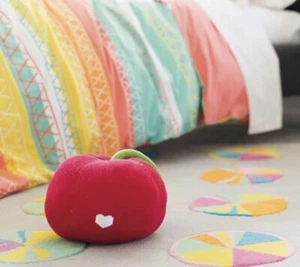 Knit Cherry Pillow from Land of Nod. Oh Joy for Nod collection - Picture 1 of 8
