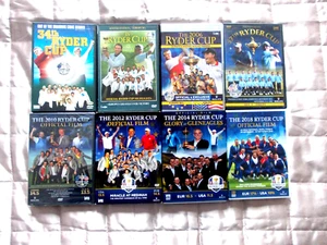 Joblot 8 Ryder Cup Official Review DVDs - Bild 1 von 3
