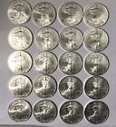 2008 American Silver Eagles. One Tube, 20 coins. (#3).