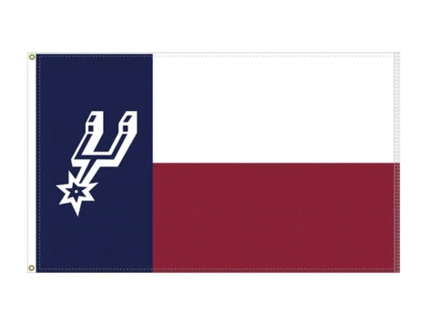 San Antonio Spurs Flag 3x5ft Banner Polyester basketball World Champions Spurs12 Cover