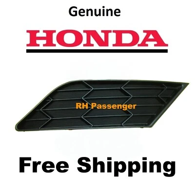 2011-2013 Honda Odyssey Bumper Grille Grill Fog Lamp Cover Passenger RH OEM New - Image 1 of 4