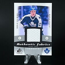 New ListingBorje Salming 2010-11 Sp Game Used Edition Authentic Fabrics #Af-Bs Hof Leafs