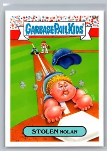 Topps Garbage Pail Kids 2015 serie 1 #63a robado Nolan - Imagen 1 de 2