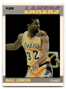 1987-88 Fleer Basketball NM/MT Mint You Choose, Complete Your Set Stickers Magic - Picture 1 of 287