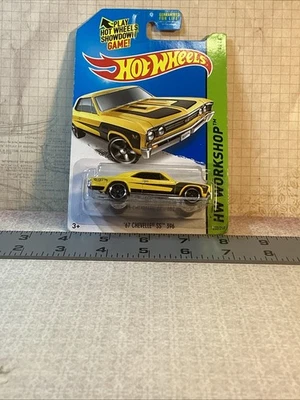 NOC Hot Wheels '67 Chevelle SS 396 232/250 - Yellow - 2014 Mainline A - Image 1 of 4