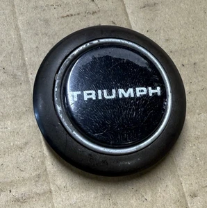 Triumph Steering Wheel Horn Push Button, Good Used,See pictures for condition - Picture 1 of 4