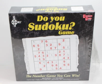 Do You Sudoku? Game Sealed 2005 University Games #01512 - Image 1 of 2