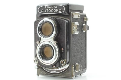 [Exc+5] Minolta Autocord RG 6x6 TLR Film Camera Minolta Rokkor 75mm f/3.5 JAPAN - Image 1 of 4