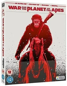 War For The Planet Of The Apes Limited Edition Steelbook 4K UHD BLU-RAY - Picture 1 of 1