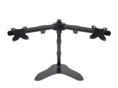 Monoprice Dual Monitor Free Standing Adjustable Desk Mount for Monitors 15~30in - Image 1 of 4
