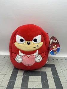 Squishmallow Kellytoy Plush Sonic the Hedgehog Knuckles 8" Inch NWT NEW - Picture 1 of 5