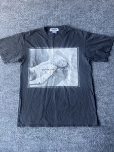 VTG. CELINE DION ONE HEART GRAPHIC MEN'S T-SHIRT " BLACK 100%COTTON SZ Med - Picture 1 of 12