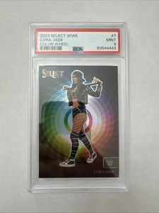 2023 Panini Select WWE Cora Jade Color Wheel Prizm SSP PSA Mint 9 - Bild 1 von 2