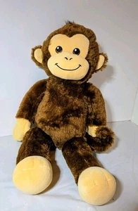 Build A Bear Plüsch-Affe 18 Zoll braun 2017 lächelnder Schimpanse BABW * SEHR GUTER ZUSTAND ~ SAUBER * - Bild 1 von 6