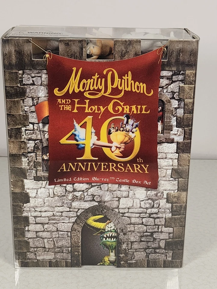 Monty Python and the Holy Grail [Blu-ray] 40th Anniversary Ltd Ed Castle Box Set - Image 1 of 4