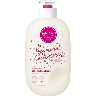 EOS  Peppermint Cashmere Holiday Body Lotion 16 fl oz - Image 1 of 4