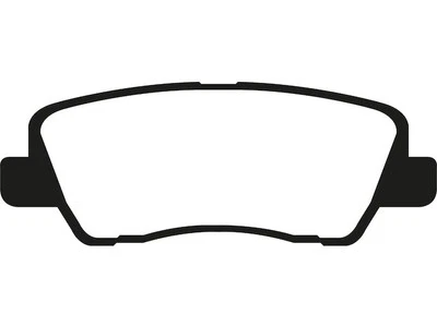 For 2013-2018 Cadillac ATS Brake Pad Set Rear EBC 88981YVRC 2014 2015 2016 2017 - Image 1 of 4