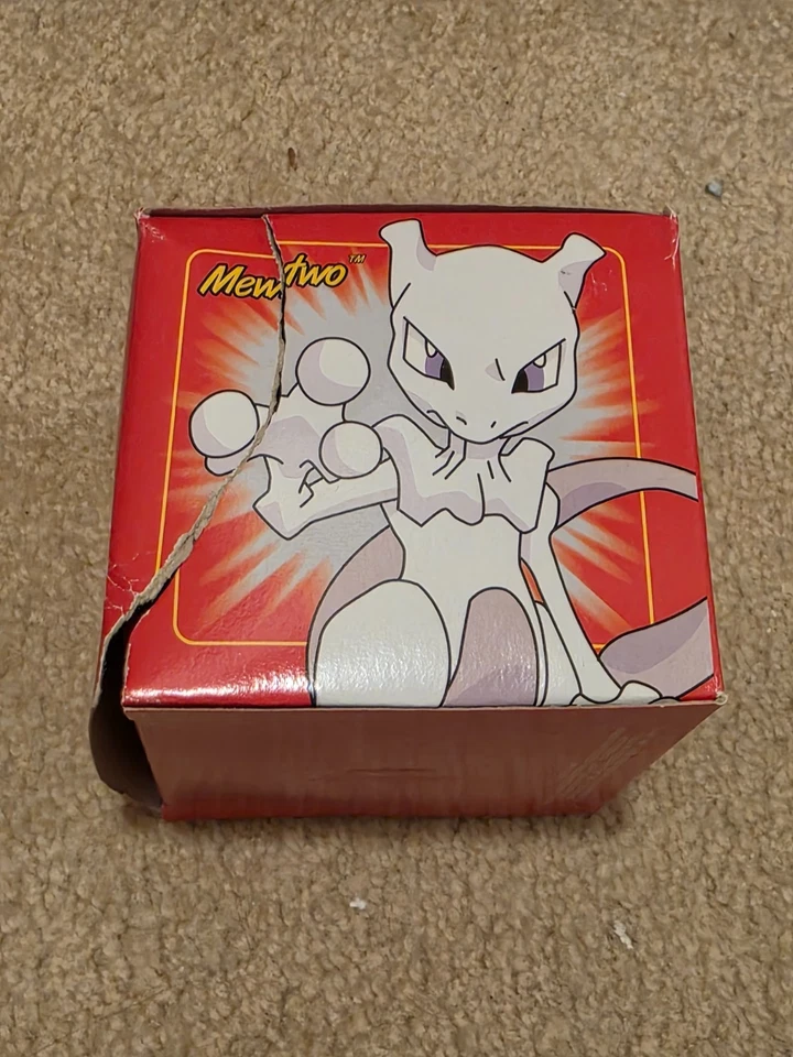 Pokemon - Mewtwo Nintendo Chapado en Oro 23k Burger King Tarjeta Coleccionable Caja Rasgada Foto 1 de 1
