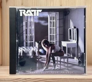 Ratt Invasion Of Your Privacy (CD) US Made W/Original German Glass Master, NM - Picture 1 of 10