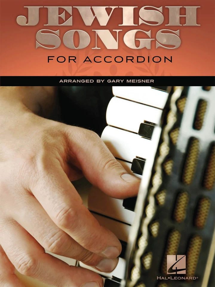 Jewish Songs for Accordion Sheet Music Lyrics 18 Standards Gary Meisner Book - Image 1 of 1