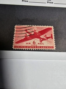 Alte Luftpost, 6 Cent. - Bild 1 von 1