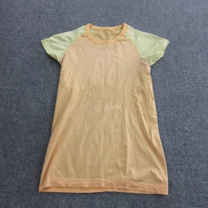 Lululemon Kleid Damen Small Orange Swiftly Tech Kurzarm Running Seamless - Bild 1 von 8
