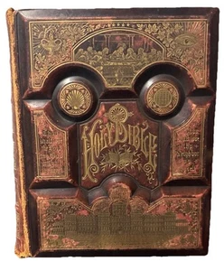 1885, DIE HEILIGE BIBEL, PARALLELSÄULENAUSGABE, ILLUSTRIERTE FAMILIENBIBEL, SCHARF - Bild 1 von 3