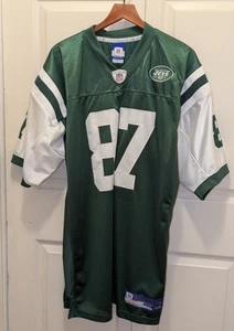 New York Jets Laveranues Coles Reebok Equipment Stitched NFL Jersey Men’s Sz 52 - Picture 1 of 8