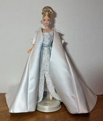 1998 'Crystal Jubilee' Barbie - Beaded Gown - Includes Shoes & Stand! #21923 - Image 1 of 4