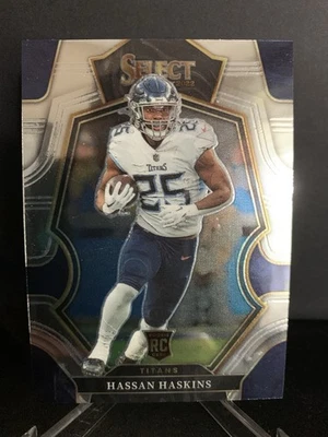 2022 Panini Select FOOTBALL HASSAN HASKINS ROOKIE BASE TITANS RC - Image 1 of 2